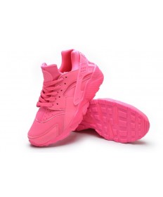 salmón Nike Air Huarache Luz zapatos formadores de color rojo para las mujeres