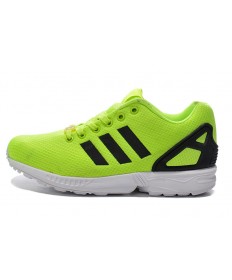 zapatos de Adidas ZX FLUX Yelbaratasverde/negro