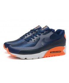 NIKE AIR MAX 90 HYP PRM zapatos de color azul marino-negro-naranja