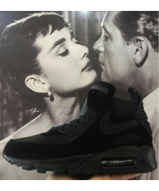Nike Air Max 90 Hightop negro hombre trainers