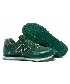 New Balance 574 zapatillas de deporte verdes para hombre