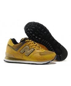 New Balance 574 zapatillas de deporte amarillo, oro de hombre de
