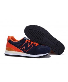 New Balance 996 de la Armada, formadores de naranja hombre