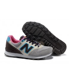 New Balance 996 gris, azul + rosadozapatillas de deporte para mujer