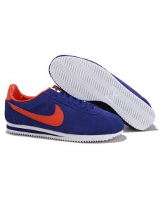trainers Azul Naranja Negro Nike Classic Cortez Suede Vintage para hombre