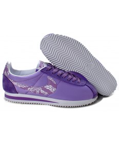 formadores zapatillas de deporte Nike Classic Cortez Nylon púrpura especiales para las mujeres
