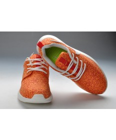 Nike Roshe Run Naranja/zapatillas de deporte para mujer blanco