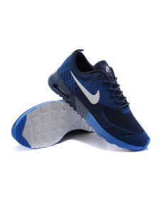 Nike Air Max zapatos Thea formadores de medianoche azul Azul real// blanco para hombre