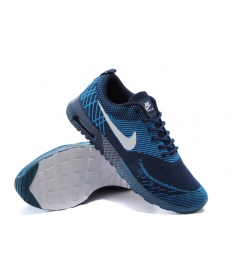Nike Air Max zapatillas de deporte los Thea pizarra oscuro cielo azul/profunda hombrete azul/blanco para hombre