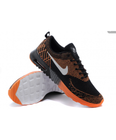 Nike Air Max zapatillas de deporte Thea Negro/naranja/blanco para hombre
