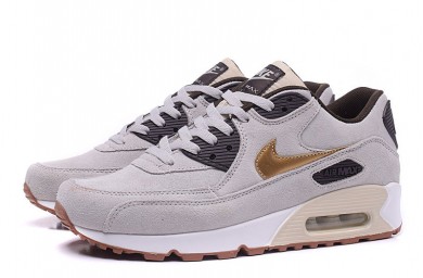 Nike Air Max 90 instructores de color gris-marrón