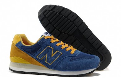New Balance 996 azul, zapatillas de deporte de los hombre amarillos de