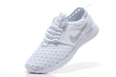 Nike Roshe Run para mujer blanco/gris zapatillas de deporte los
