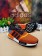en blanco y negro de Adidas NMD Los Ángeles las zapatillas de deporte de color naranja