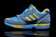 Adidas ZX Flux tejer para hombre deepskyazul/cadetazul/formadores de color amarillo