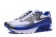 NIKE AIR MAX 90 HYP PRM Día de la Independencia gris oscuro-blanco-azul real formadores zapatillas de deporte