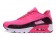 NIKE AIR MAX 90 HYP PRM Día de la Independencia de las zapatillas de deporte de color rosa oscuro-negro