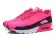 NIKE AIR MAX 90 HYP PRM Día de la Independencia de las zapatillas de deporte de color rosa oscuro-negro