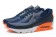 NIKE AIR MAX 90 HYP PRM zapatos de color azul marino-negro-naranja