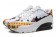NIKE AIR MAX 90 HYP PRM formadores zapatos blanco-amarillo