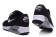 Nike Air Max 90 instructores de la primavera zapatos negro-blanco para mujer
