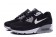 Nike Air Max 90 instructores de la primavera zapatos negro-blanco para mujer