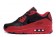 Nike Air Max 90 instructores zapatillas de deporte negro-blanco