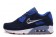 Nike Air Max 90 medianoche azul-reales zapatillas de deporte azul-plata