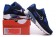 Nike Air Max 90 medianoche azul-reales zapatillas de deporte azul-plata