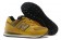 New Balance 574 zapatillas de deporte amarillo, oro de hombre de