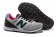 New Balance 996 gris, azul + rosadozapatillas de deporte para mujer