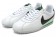 Nike Classic Cortez Cuero 09 las zapatillas de deporte para hombre Blanco Negro Verde