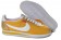 Nike Classic Cortez Nylon amarillo de oro únicos zapatos para hombre de formadores