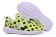Nike Roshe Run Amarillo/puntos negros/blancos de las zapatillas de deporte para mujer
