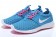 Nike Roshe Run Hyp QS cielo azul profundo/de color rosa oscuro/blanco para trainers para mujer