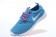 Nike Roshe Run Hyp QS cielo azul profundo/de color rosa oscuro/blanco para trainers para mujer