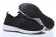 Nike Roshe Run para mujer Negro/Zapatos blancos