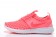 Nike Roshe Run para mujer volcánica de color rojo/zapatos tenis blancos