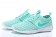 Nike Roshe Run mujeres Teal zapatillas de deporte verde/turquesa formadores