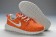 Nike Roshe Run Naranja/zapatillas de deporte para mujer blanco