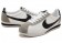 zapatillas de deporte Nike Classic Cortez Nylon para hombre Blanco Gris Negro