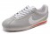 Nike Classic Cortez Cuero 09 las zapatillas de deporte para hombre Gris Blanco Rojo