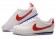 Nike Classic Cortez de piel para hombre 09 Blanco Rojo Azul trainers