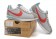 Nike Classic Cortez Nylon zapatos formadores Universidad Rojo Azul Gris para mujer