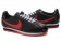 Nike Classic Cortez Cuero 09 zapatillas de deporte Rojo Negro para las mujeres