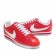 Nike Classic Cortez Cuero 09 Zapatos de la zapatillas Blanco Rojo para mujeres