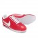 Nike Classic Cortez Cuero 09 Zapatos de la zapatillas Blanco Rojo para mujeres